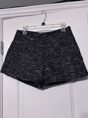 Old Navy Black Space-Dye High-Waist Women’s Shorts Size 4